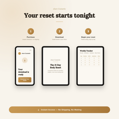 The elure 21-Day Body Reset